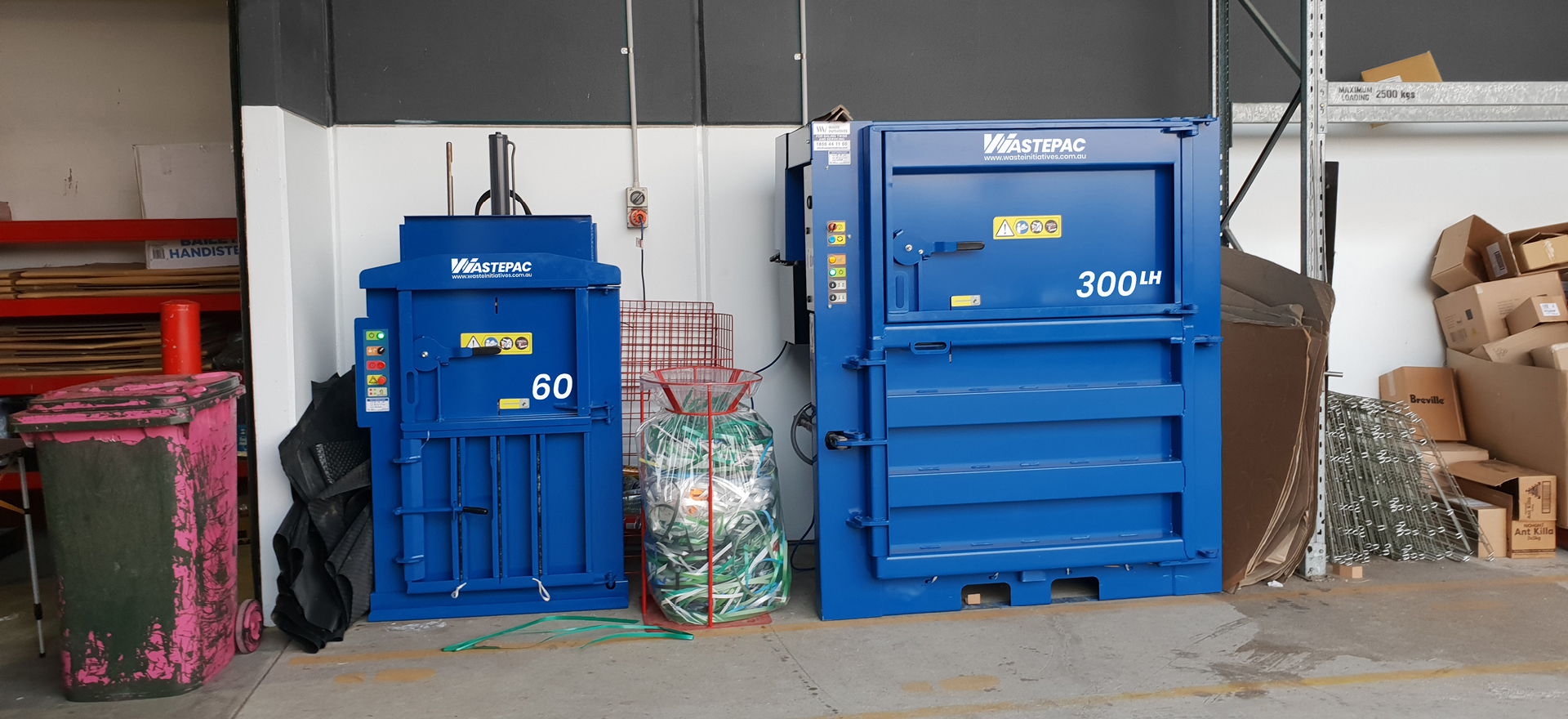 Bunnings Industrial Cardboard and Plastic Baler