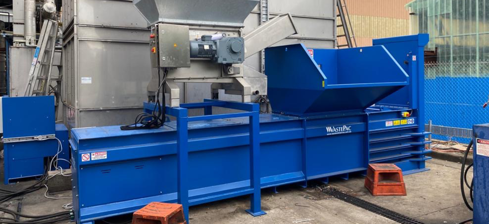 WastePac Horizontal Baler Semi Automatic Australia