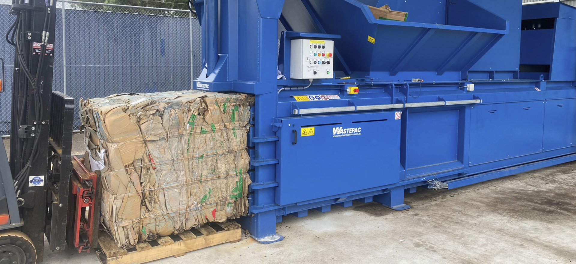 Australia Post Horizontal Baler