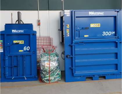 CARDBOARD AND PLASTIC BALERS